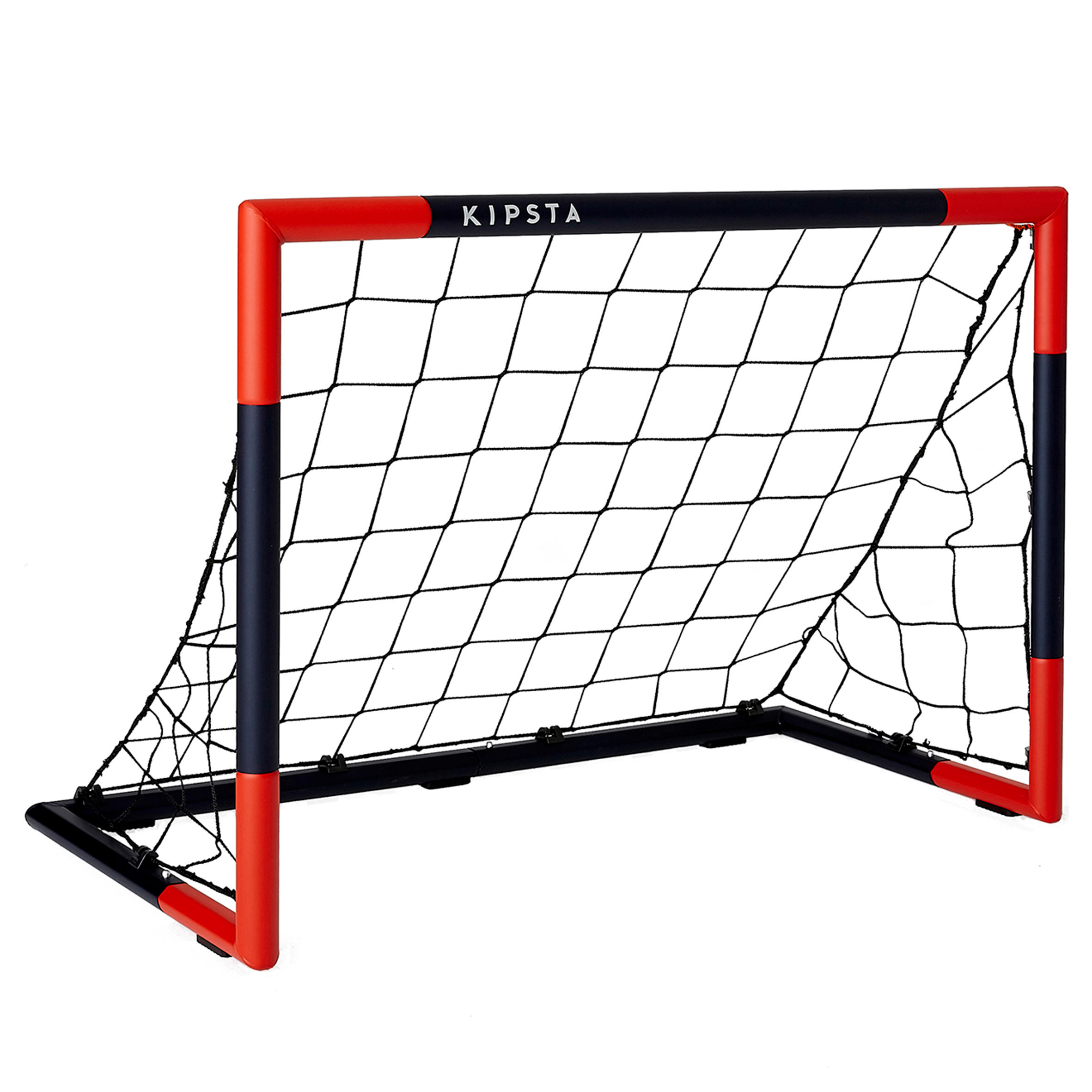 Size S Soccer Net - SG 500 Navy/Red - KIPSTA