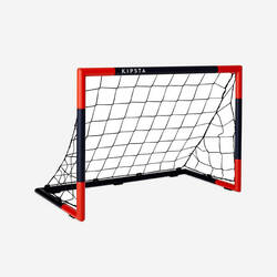 SG 500 Size 5 Football Goal - Navy/Vermilion Red