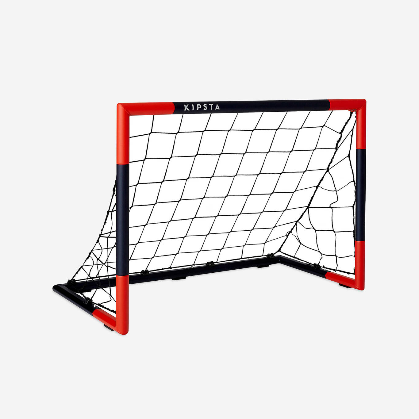 SG 500 Size 5 Football Goal - Navy/Vermilion Red