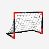 SG 500 Size 5 Football Goal - Navy/Vermilion Red 3 x 2 ft