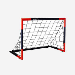 SG 500 Size 5 Football Goal - Navy/Vermilion Red 3 x 2 ft