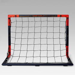 SG 500 Size 5 Football Goal - Navy/Vermilion Red