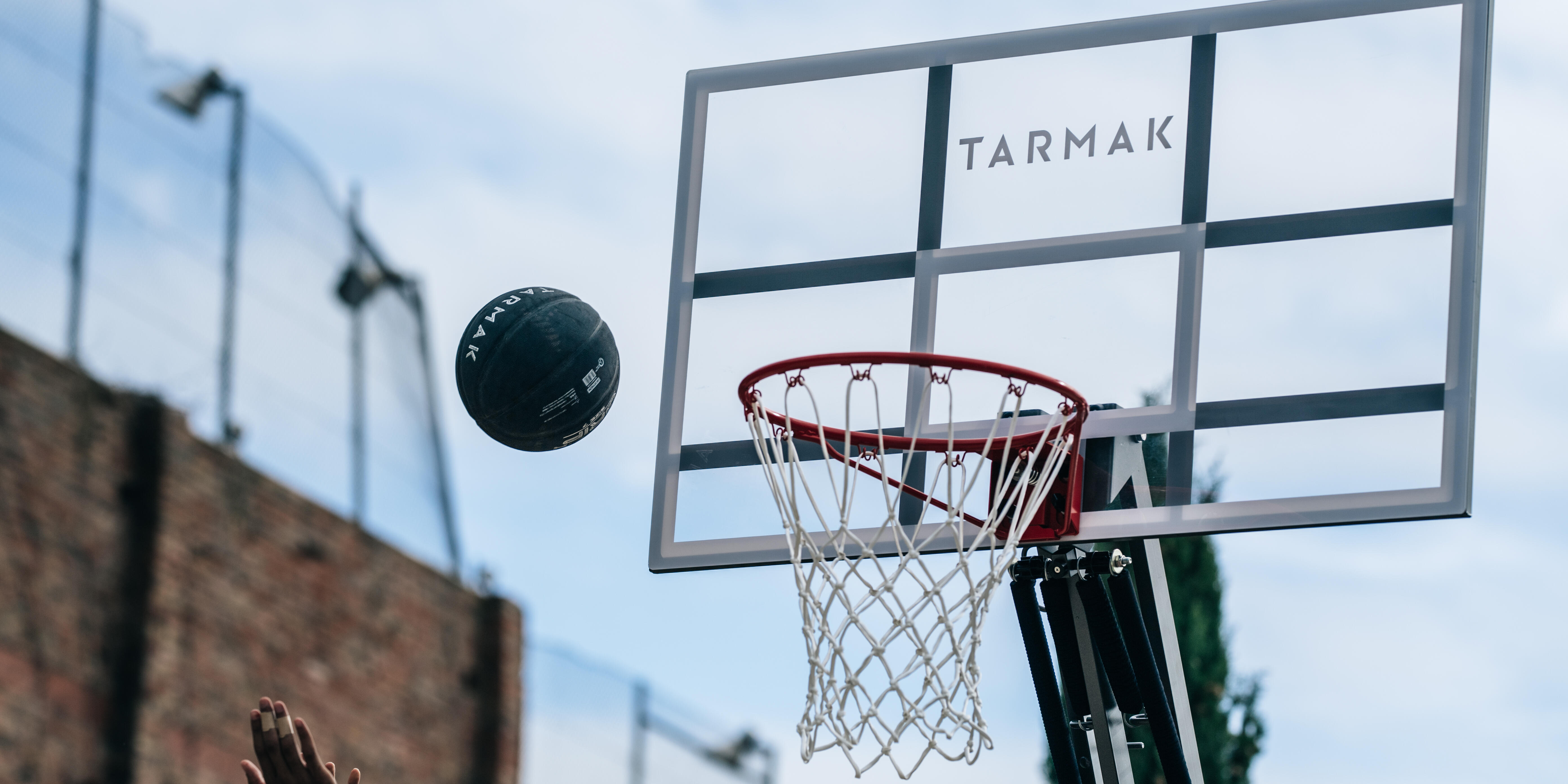 first basketball basket