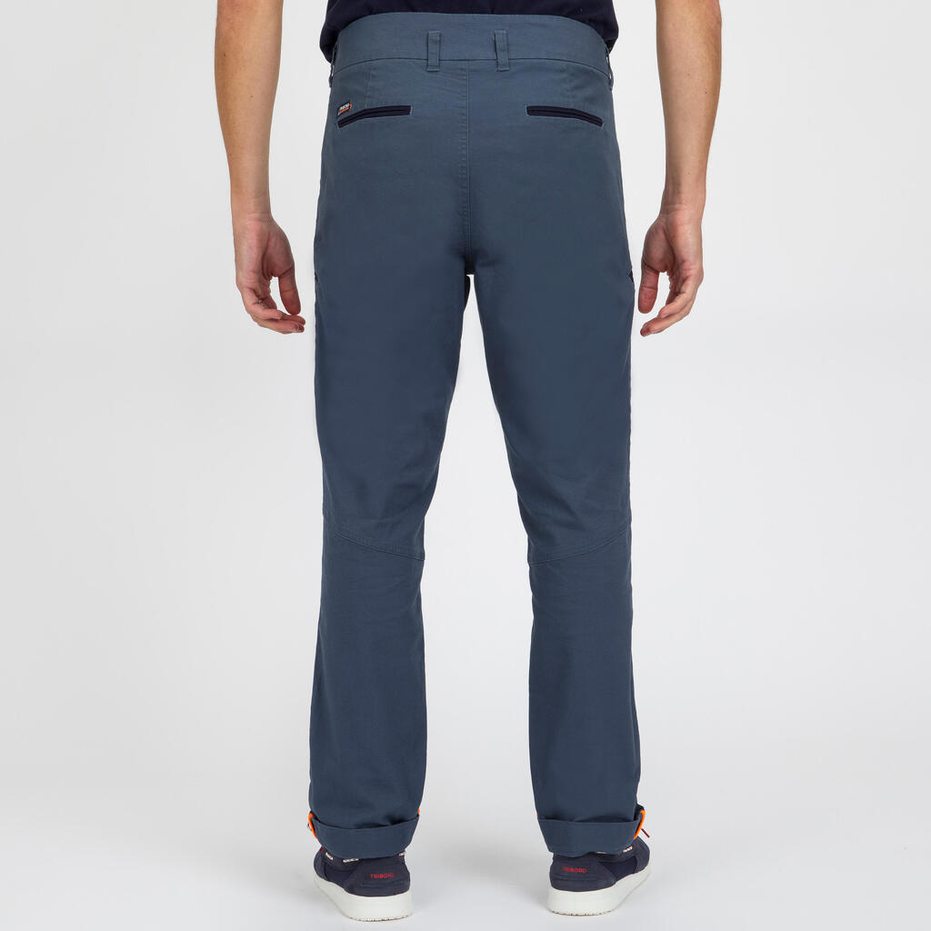 Sailing 100 Men's Rugged Sailing Trousers - Grey