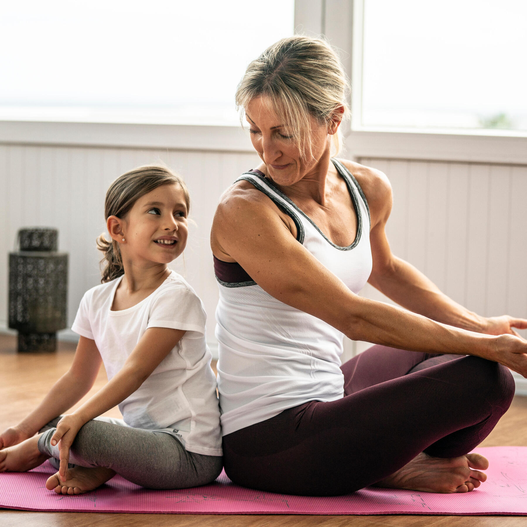 DOMYOS TAPIS YOGA ENFANT 5MM PE19