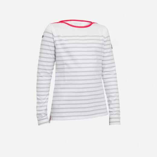 
      Girl’s Sailing Long sleeve T-shirt 100 - Grey
  