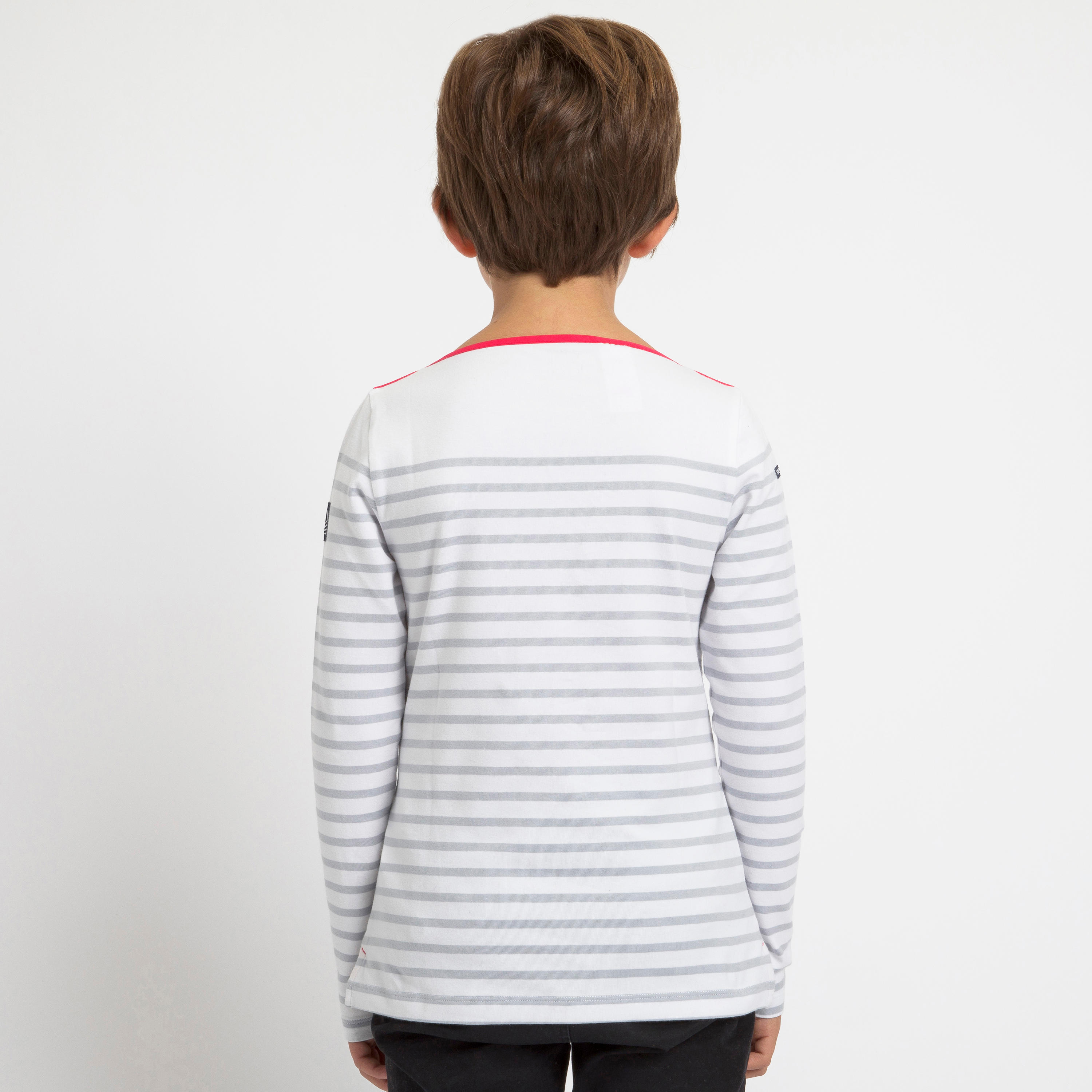 Girl’s Sailing Long sleeve T-shirt 100 - Grey 3/5