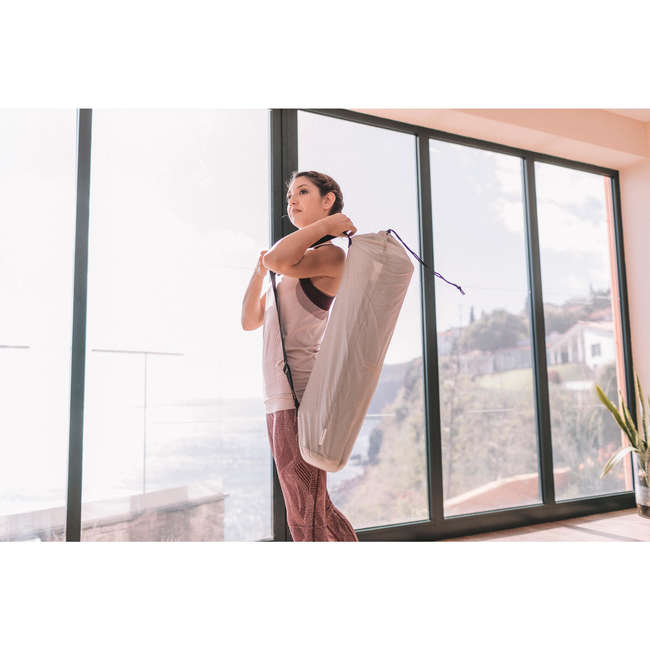 DOMYOS Yoga Mat Cover Grey Decathlon