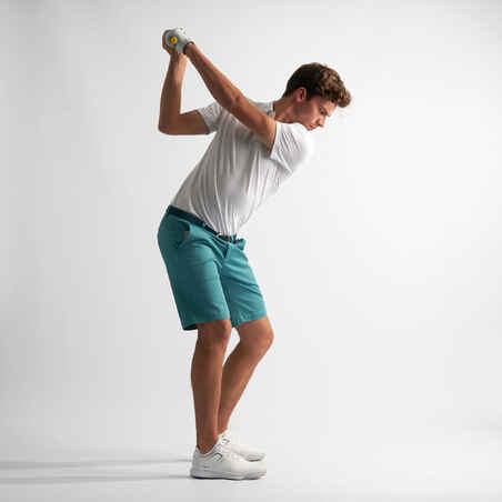 Men's Golf Short Sleeve Polo Shirt - White