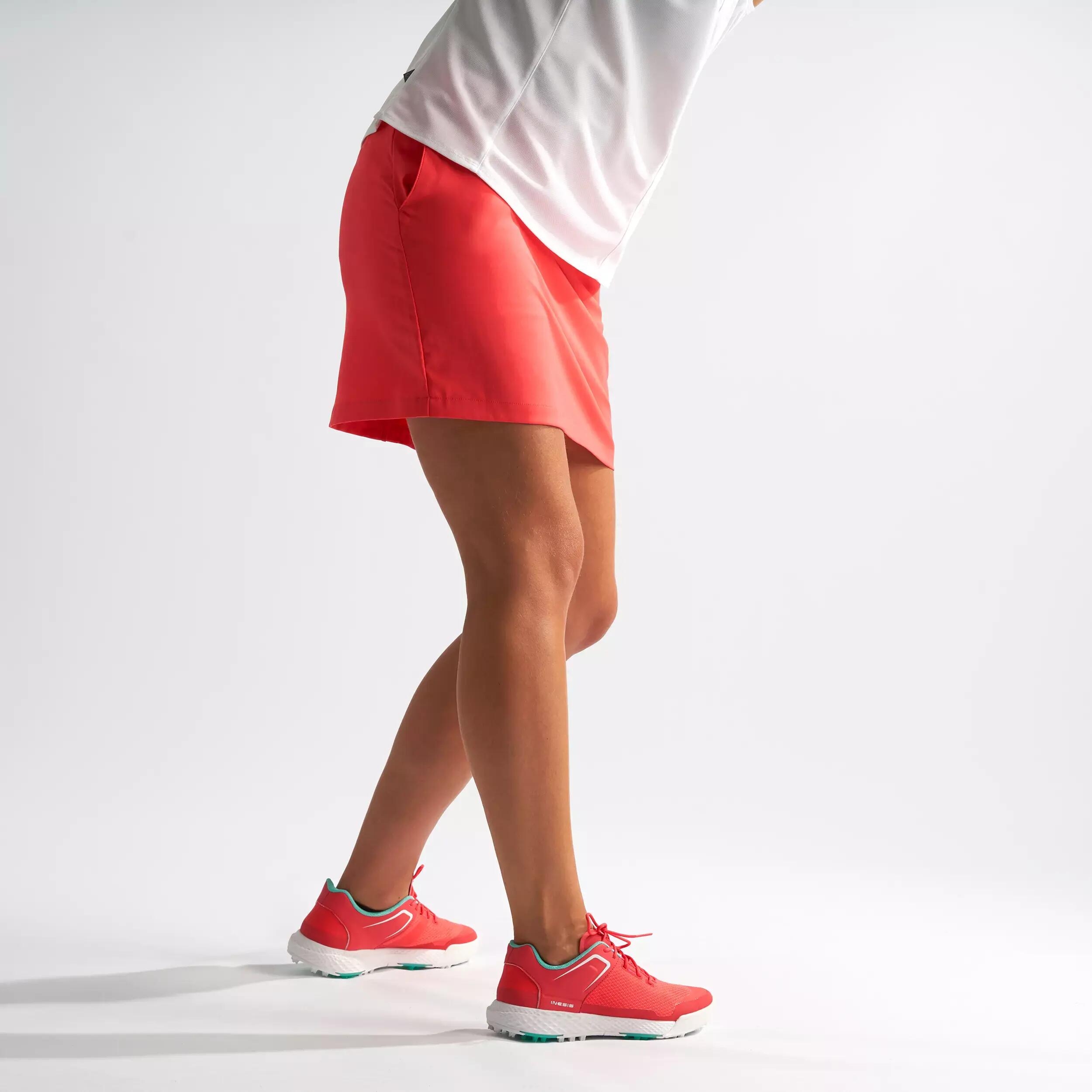 STRAWBERRY PINK WOMEN'S WARM WEATHER GOLF SKORTS 3/6