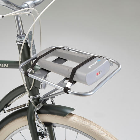 Міський велосипед Elops 520 з високою рамою - Хакі