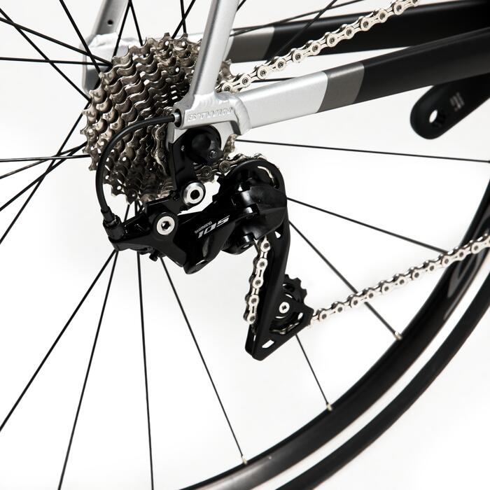 Road Bike Van Rysel RCR 900 AF 105 11 speed - Grey