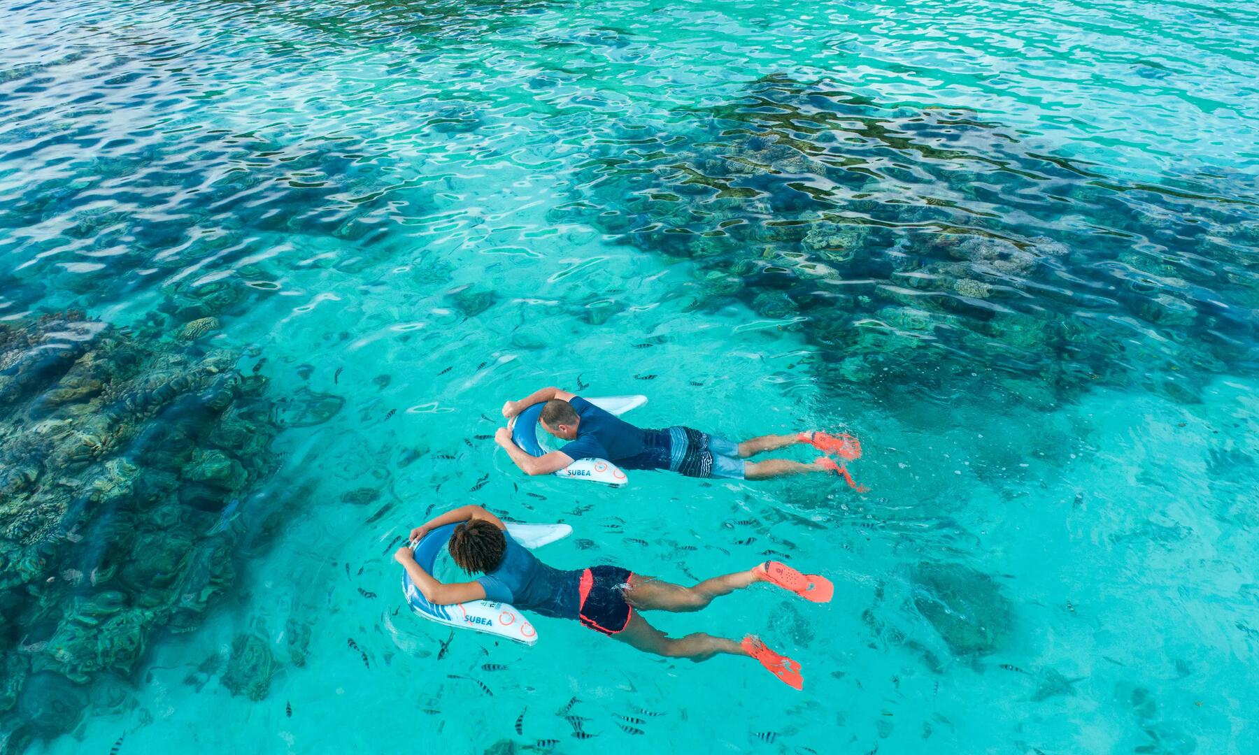 snorkeling avec enfants