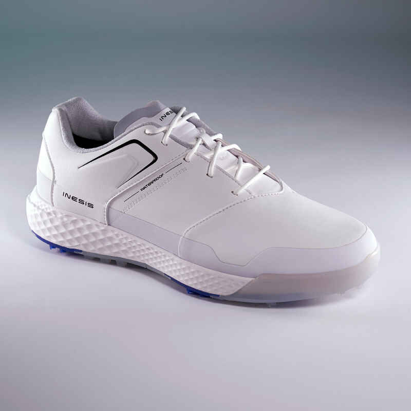 MEN’S GRIP WATERPROOF GOLF SHOES WHITE