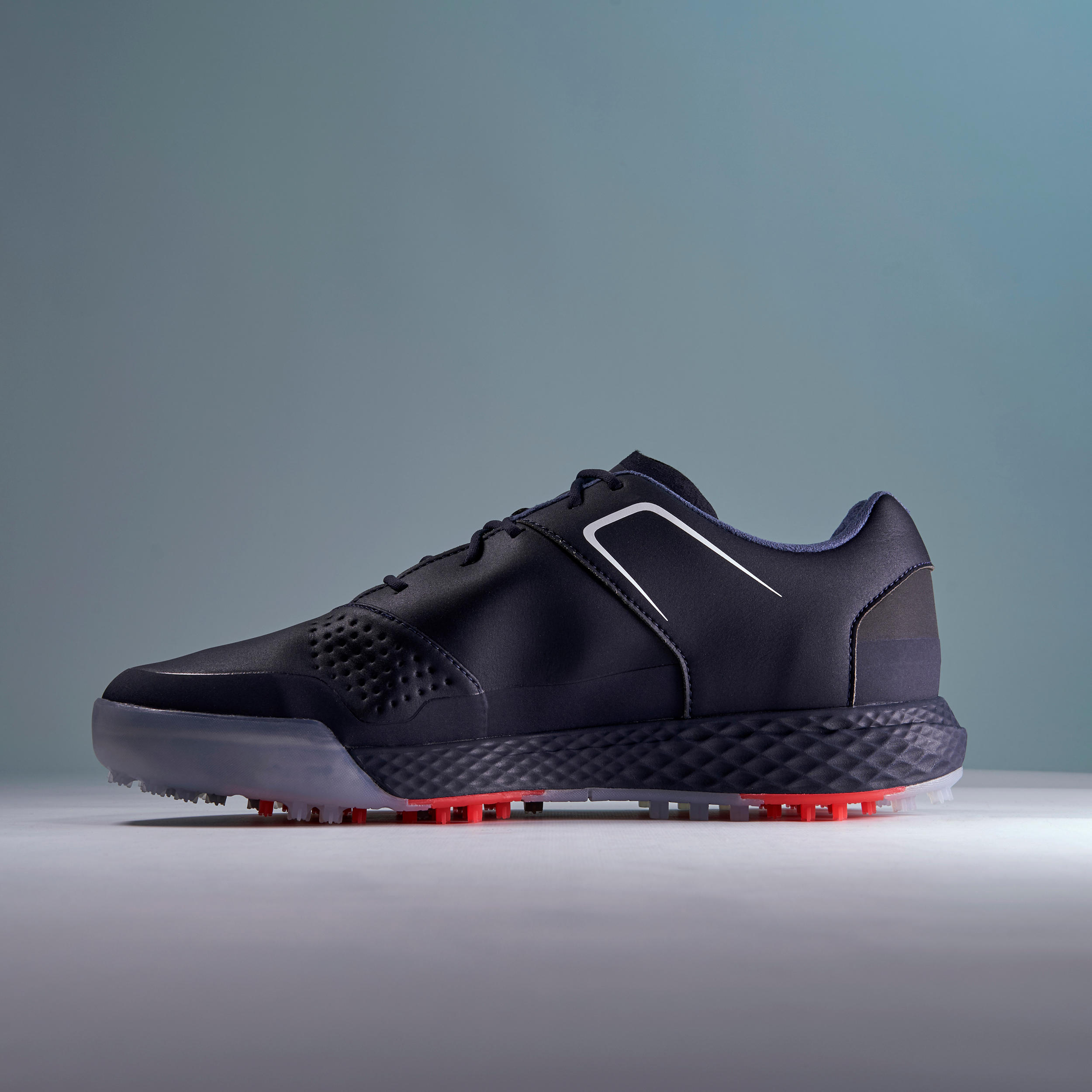 MEN S GRIP WATERPROOF GOLF SHOES NAVY Decathlon
