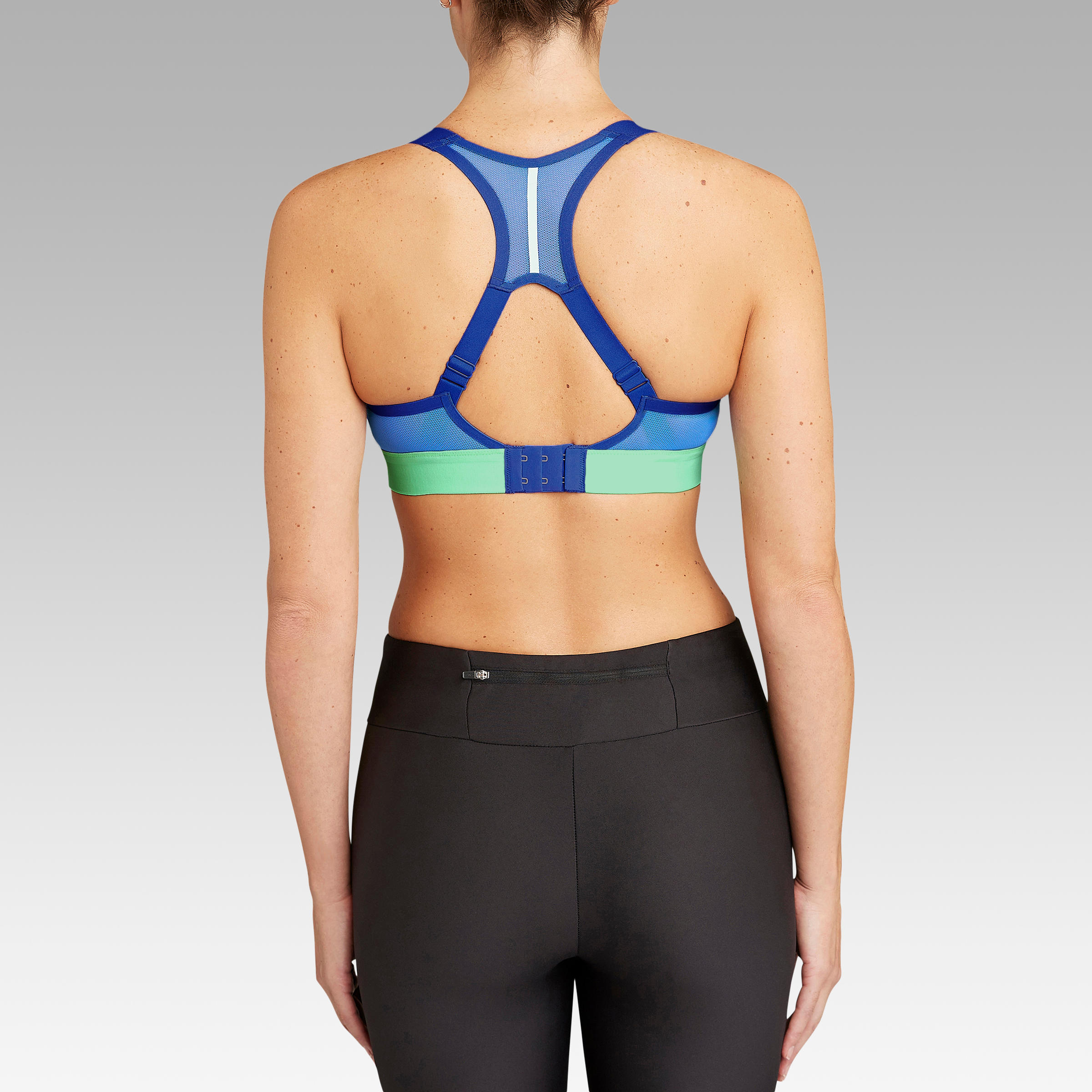 COMFORT RUNNING BRA
MOTTLED BLUE 5/16