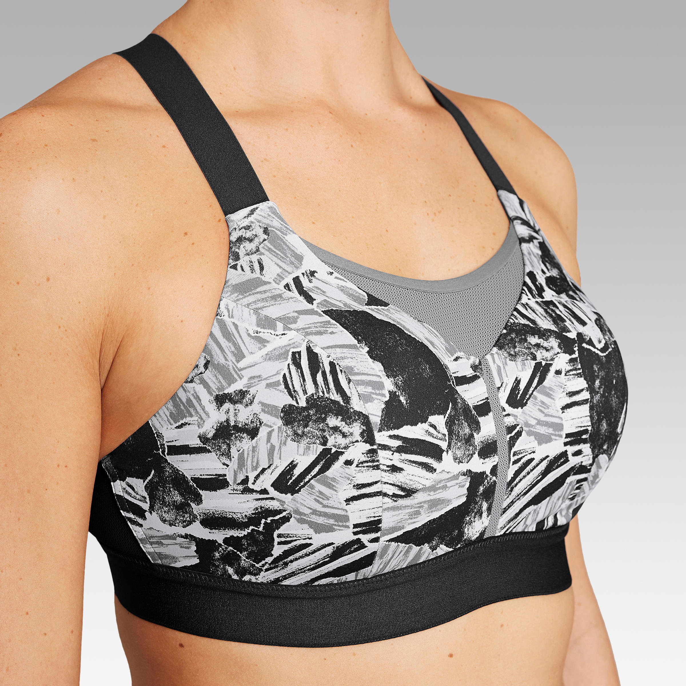 Second Life - COMFORT RUNNING BRA
CAMO GREY - EXCELLENT 6/16