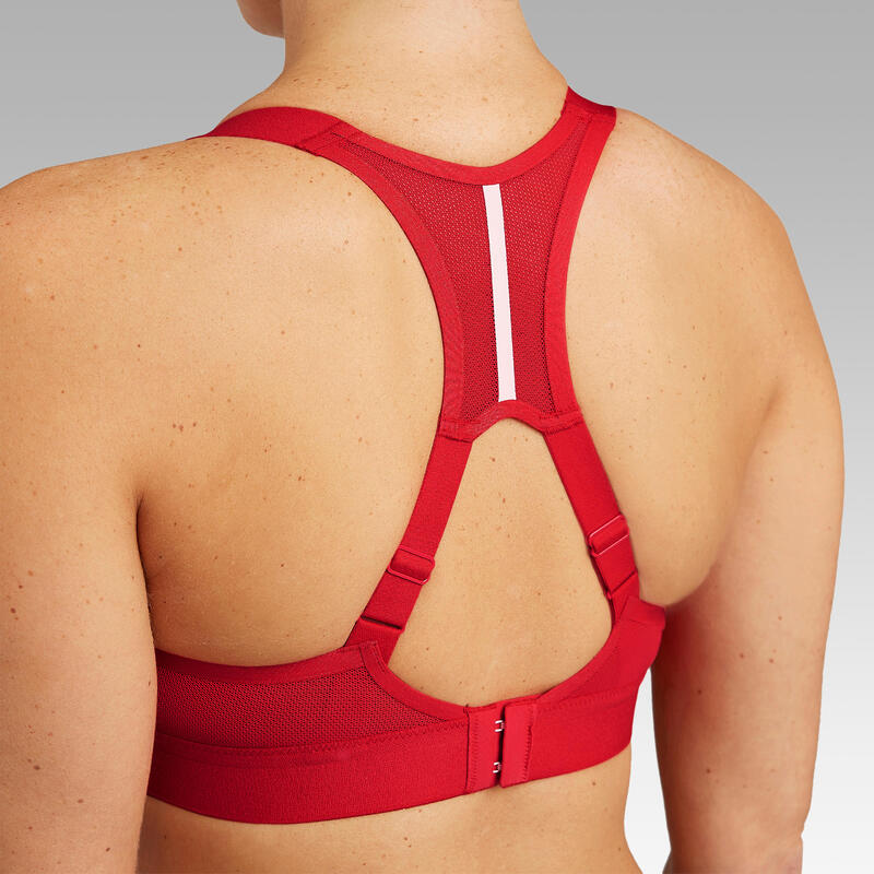 BRASSIERE DE RUNNING CONFORT
ROUGE ROSE CAMOUFLAGE
