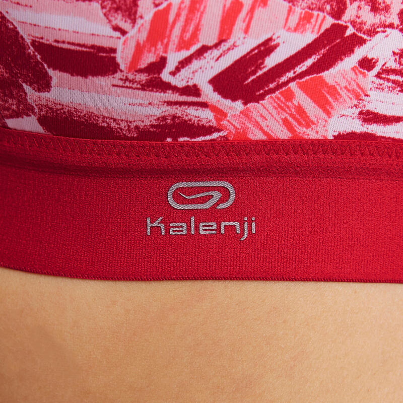 BRASSIERE DE RUNNING CONFORT
ROUGE ROSE CAMOUFLAGE
