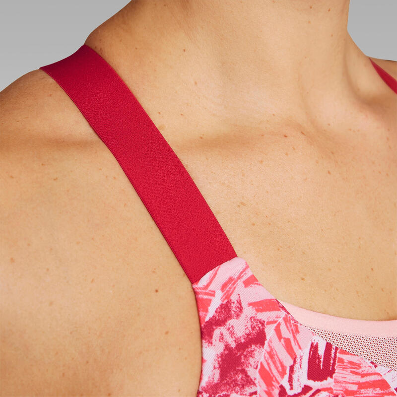 BRASSIERE DE RUNNING CONFORT
ROUGE ROSE CAMOUFLAGE