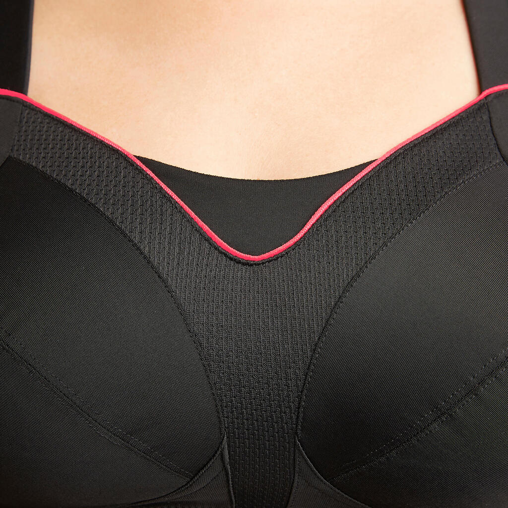 
RUNNING BRA
LARGE SIZE
BLACK WITH PINK CORAL DETAIL