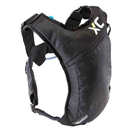 Mountain Bike Hydration Backpack XC Light 2.5L/2L Water - Black