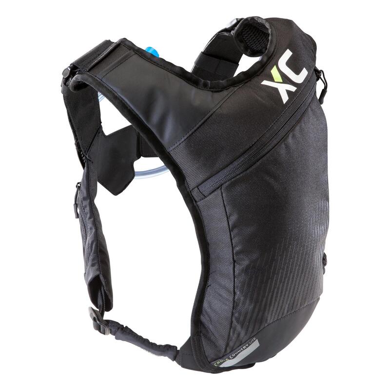 Rucsac rezervor apă MTB XC LIGHT 2,5 L/2 L apă Negru