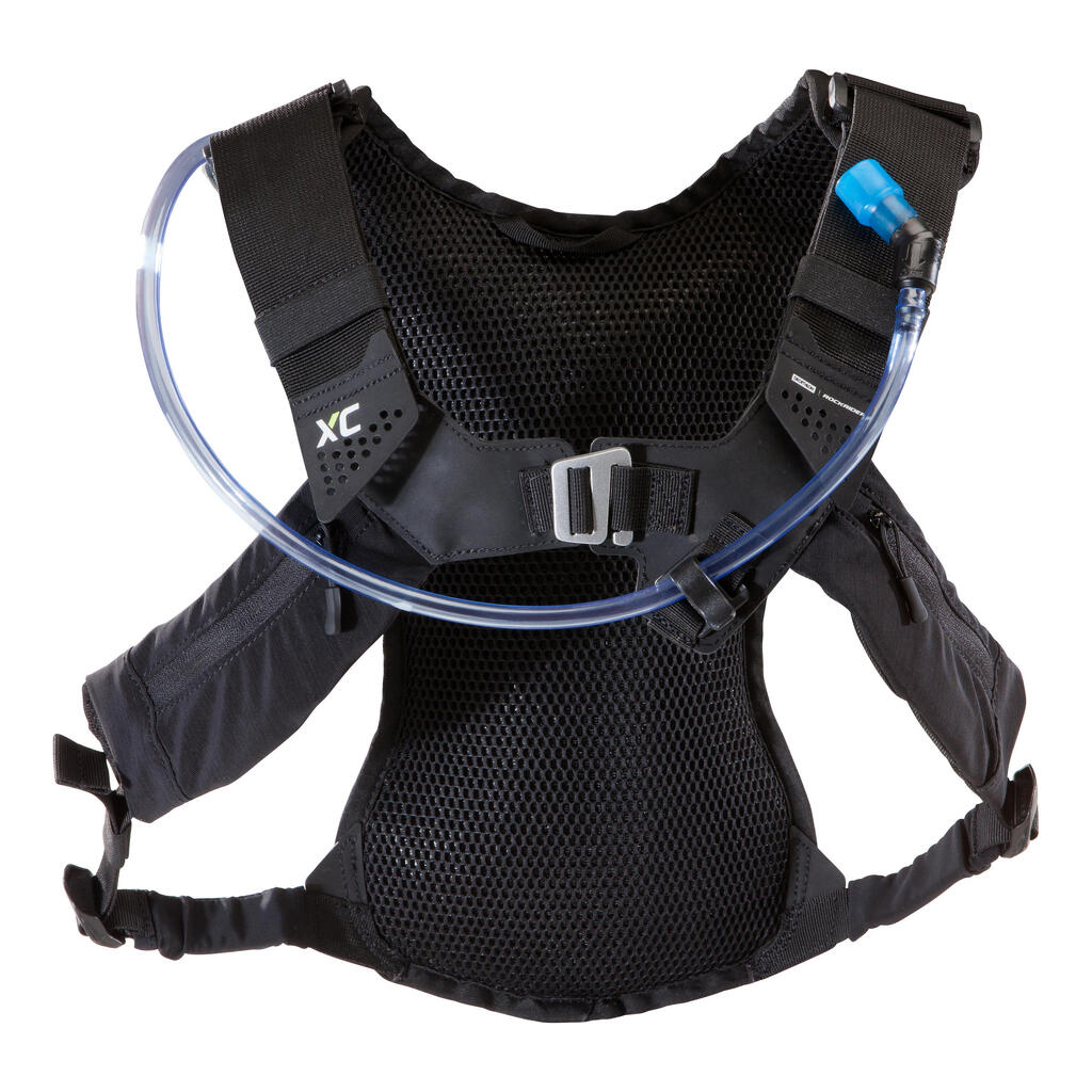 תרמיל גב לשתייה XC Light לרכיבת אופניים בהרים ל-2 ליטר/2,5 ליטר מים - שחור