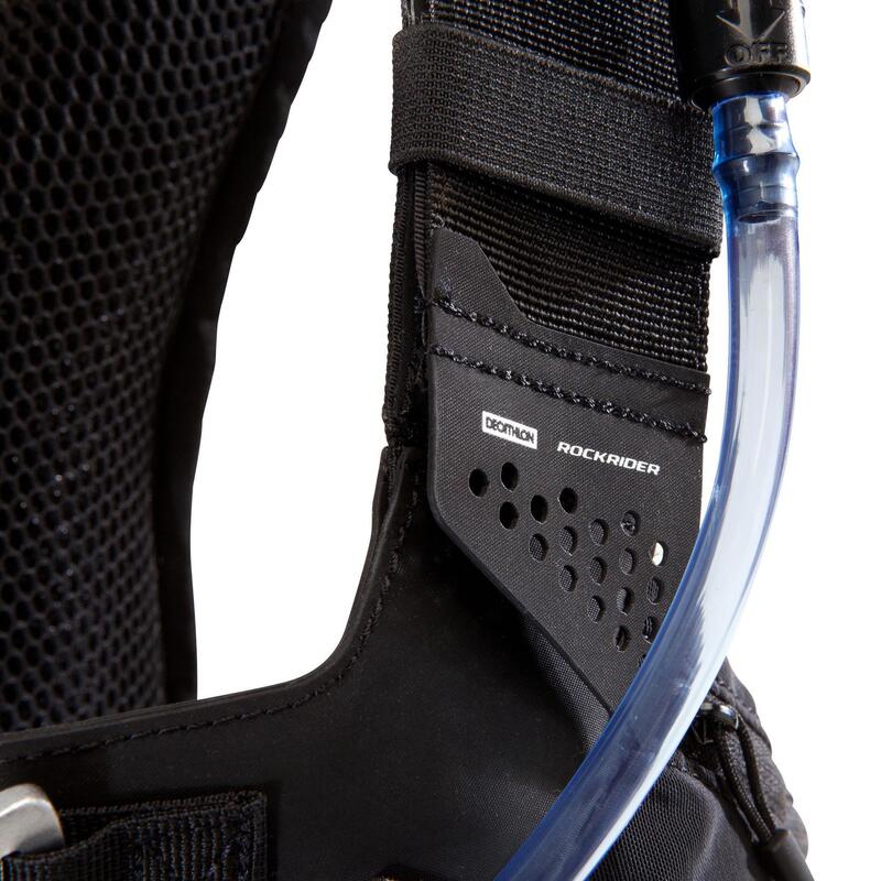 Mountain Bike Hydration Backpack XC Light 2.5L/2L Water Black ROCKRIDER Decathlon