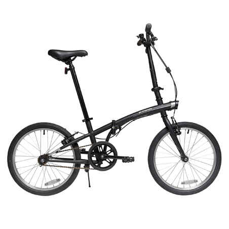 Bicicleta plegable CBC100 rin 20" negra - BTWIN