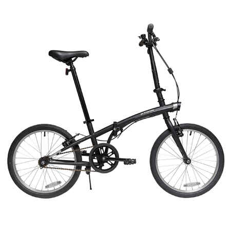 BICICLETA PLEGABLE ARO 20" NEGRO TILT100