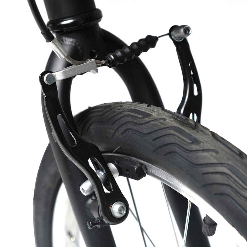 Bicicleta plegable rodada 20 negro tltl 100