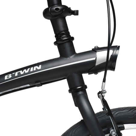 Bicicleta plegable Tilt 100 20" - Negro