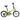 Btwin Folding Bike Tilt 500 20" - Yellow Green