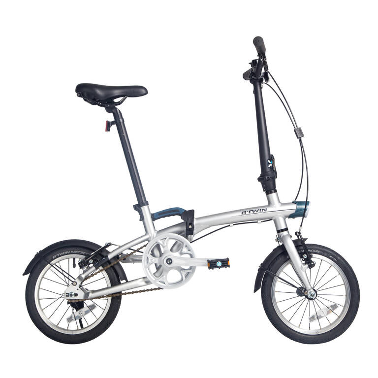 TILT 500 14" FOLDABLE BIKE - SILVER