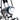 B'TWIN Folding Bike Tilt 500 14" - Light Gray