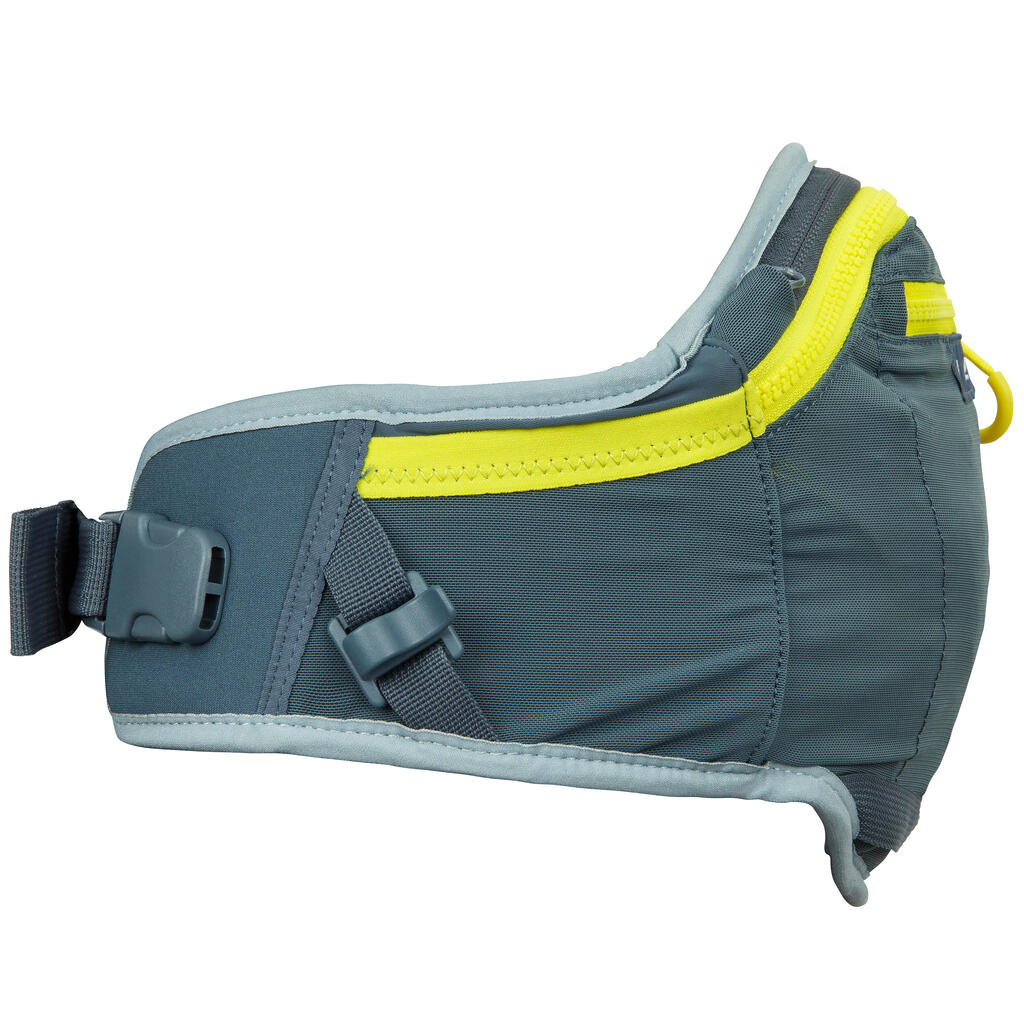 1.5 LITRE HYDRATION BELT FOR STAND-UP PADDLE RACING.