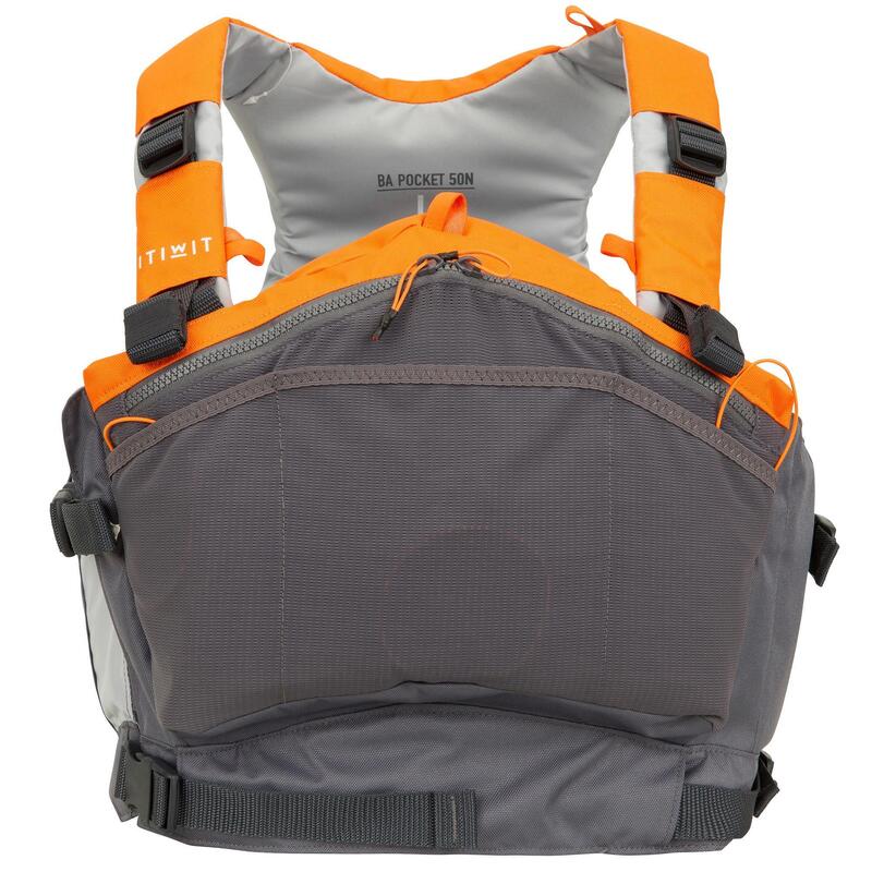 50N Buoyancy vest Pockets for canoeing and kayaking