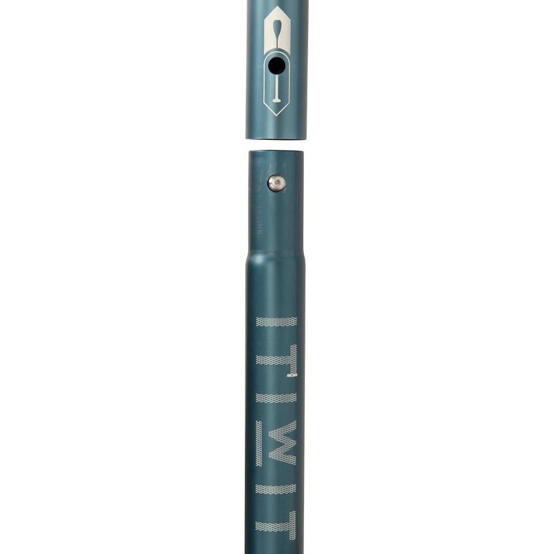 Pagaia stand up paddle desmontável e regulável em 3 partes (170-220cm azul)