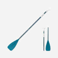 Stand-Up-Paddel 100 zerlegbar verstellbar 170–220 cm 3 Teile blau