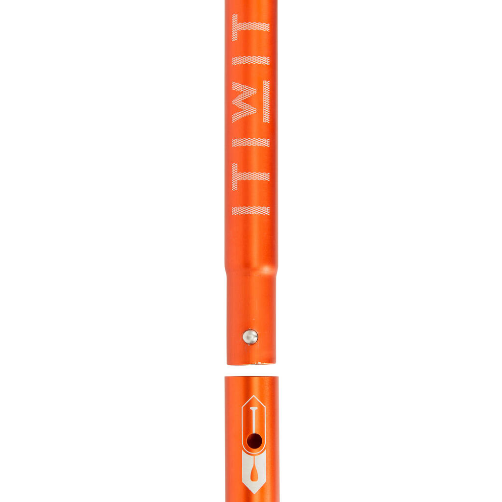 3-Part Adjustable Stand Up Paddle 170-220cm - Orange