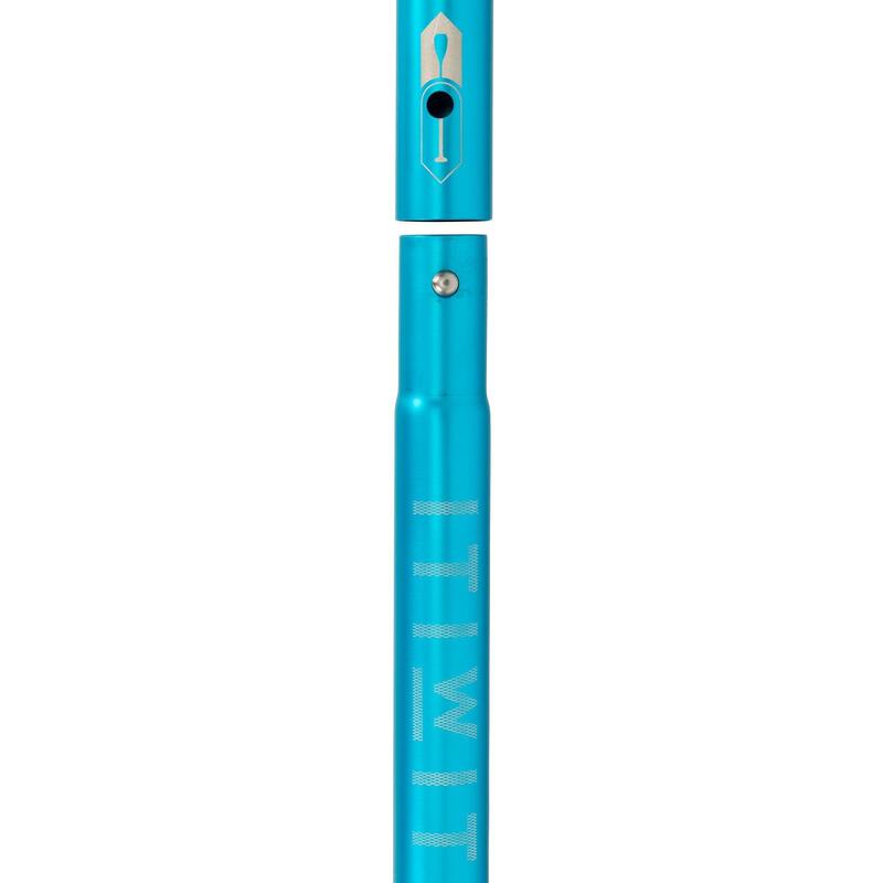 Verstelbare en demonteerbare peddel voor stand-up paddling 140-180 cm blauw