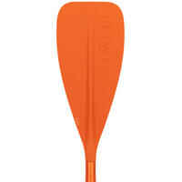 Irklentės irklas „100“, 2 dalių reguliuojamo ilgio, 170–220 cm, oranžinis