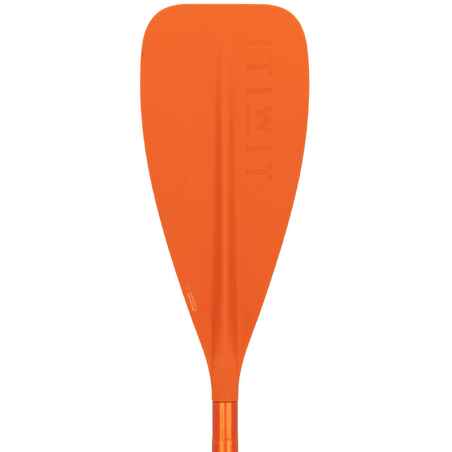 2-PART STAND-UP PADDLEBOARD PADDLE 100 ADJUSTABLE 170-220 CM - ORANGE