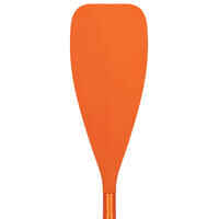 2-PART STAND-UP PADDLEBOARD PADDLE 100 ADJUSTABLE 170-220 CM - ORANGE