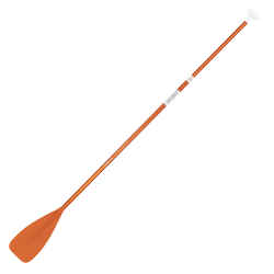 2-PART STAND-UP PADDLEBOARD PADDLE 100 ADJUSTABLE 170-220 CM - ORANGE