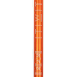 2-PART STAND-UP PADDLEBOARD PADDLE 100 ADJUSTABLE 170-220 CM - ORANGE