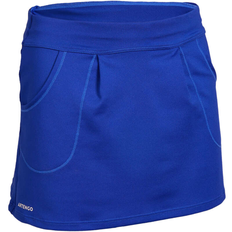 JUNIOR WARM APPAREL - Pocket 500 Skirt - Indigo ARTENGO