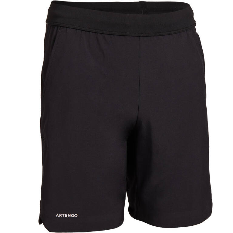 Boys' Tennis Shorts TSH900 - Black