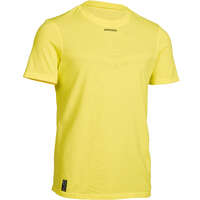 Badminton - T-SHIRT 900 RAPAZ AMARELO FLUO ARTENGO - Roupa de Badminton Criança